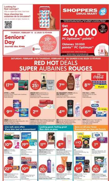 Shoppers Drug Mart Flyer - February 08, 2025 - February 13, 2025.