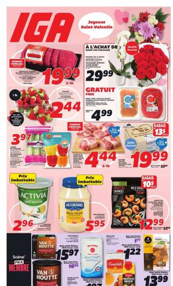 IGA Flyer - February 13, 2025 - February 19, 2025.