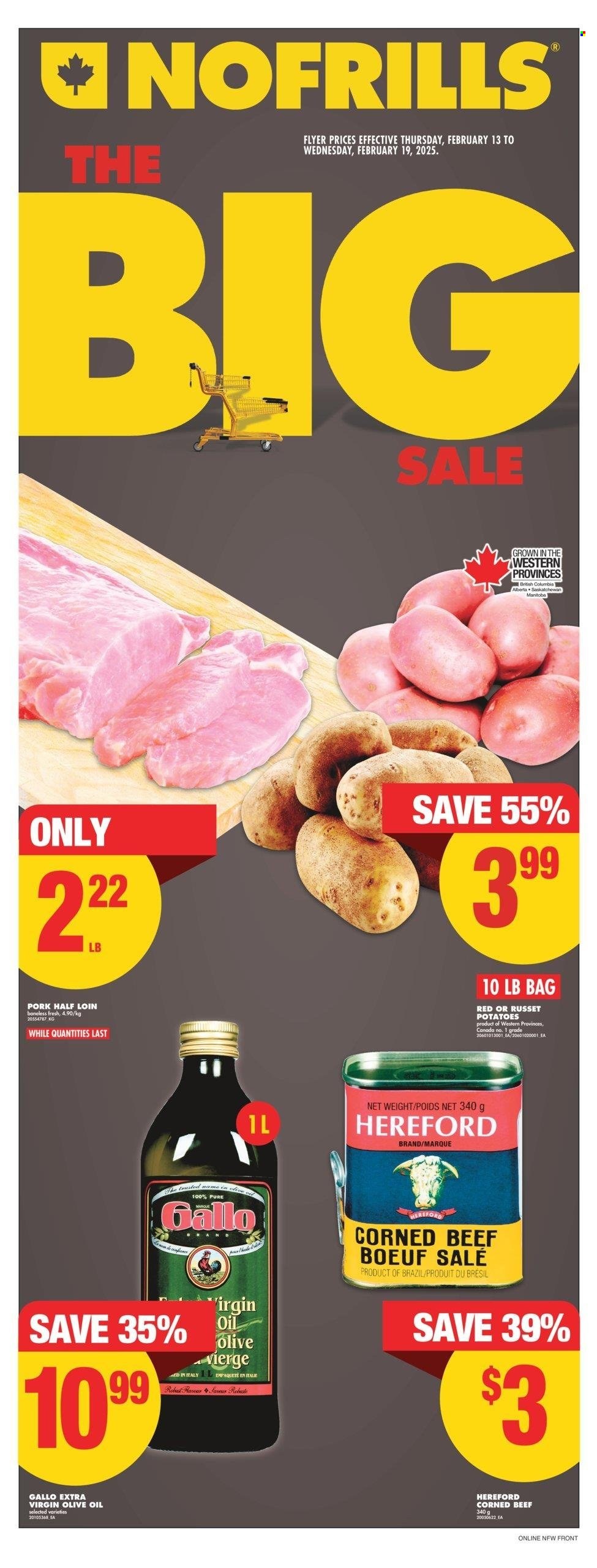 No Frills flyer - February 13, 2025 - February 19, 2025. Page 1