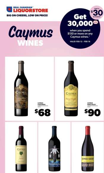 Real Canadian Liquorstore Flyer - February 12, 2025 - February 16, 2025.