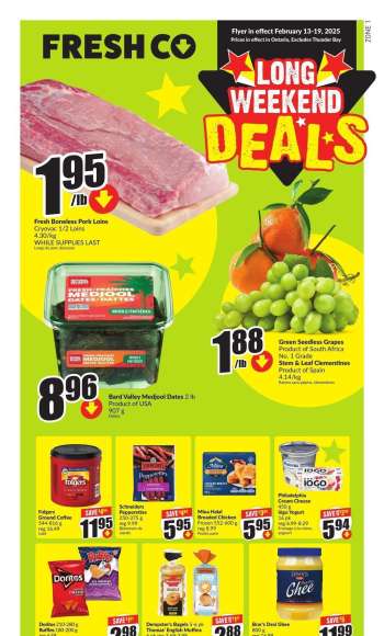 FreshCo. Flyer - February 13, 2025 - February 19, 2025.
