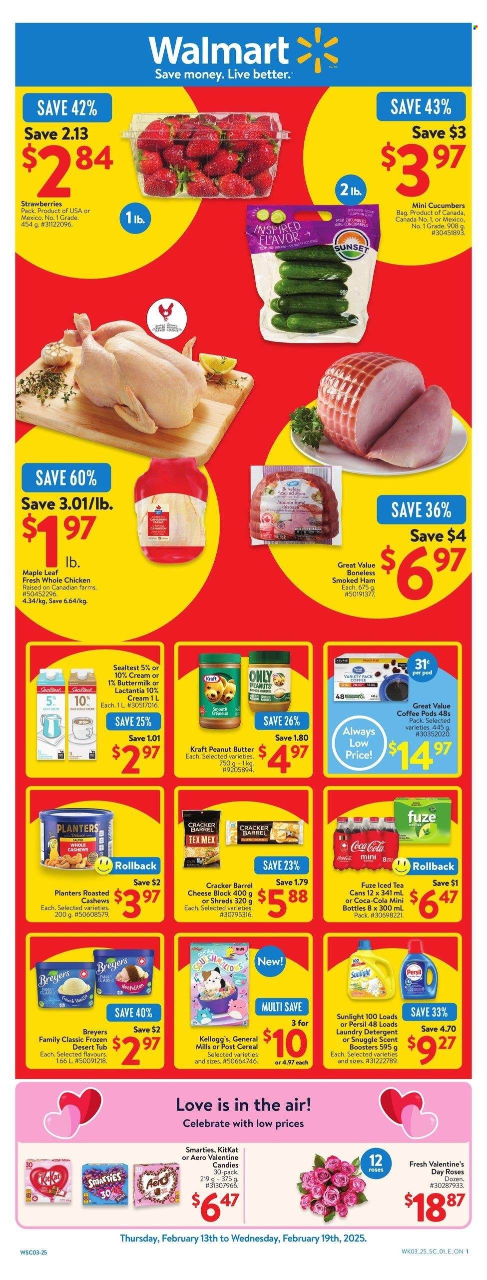 Walmart flyer - February 13, 2025 - February 19, 2025. Page 1