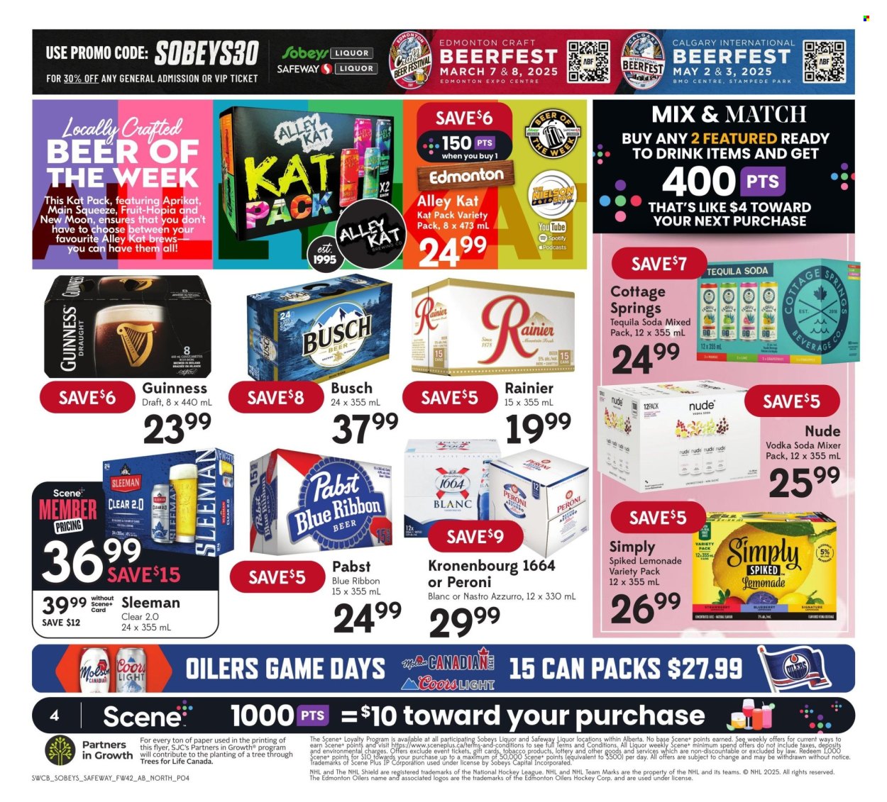 Sobeys Liquor flyer - February 13, 2025 - February 19, 2025. Page 4
