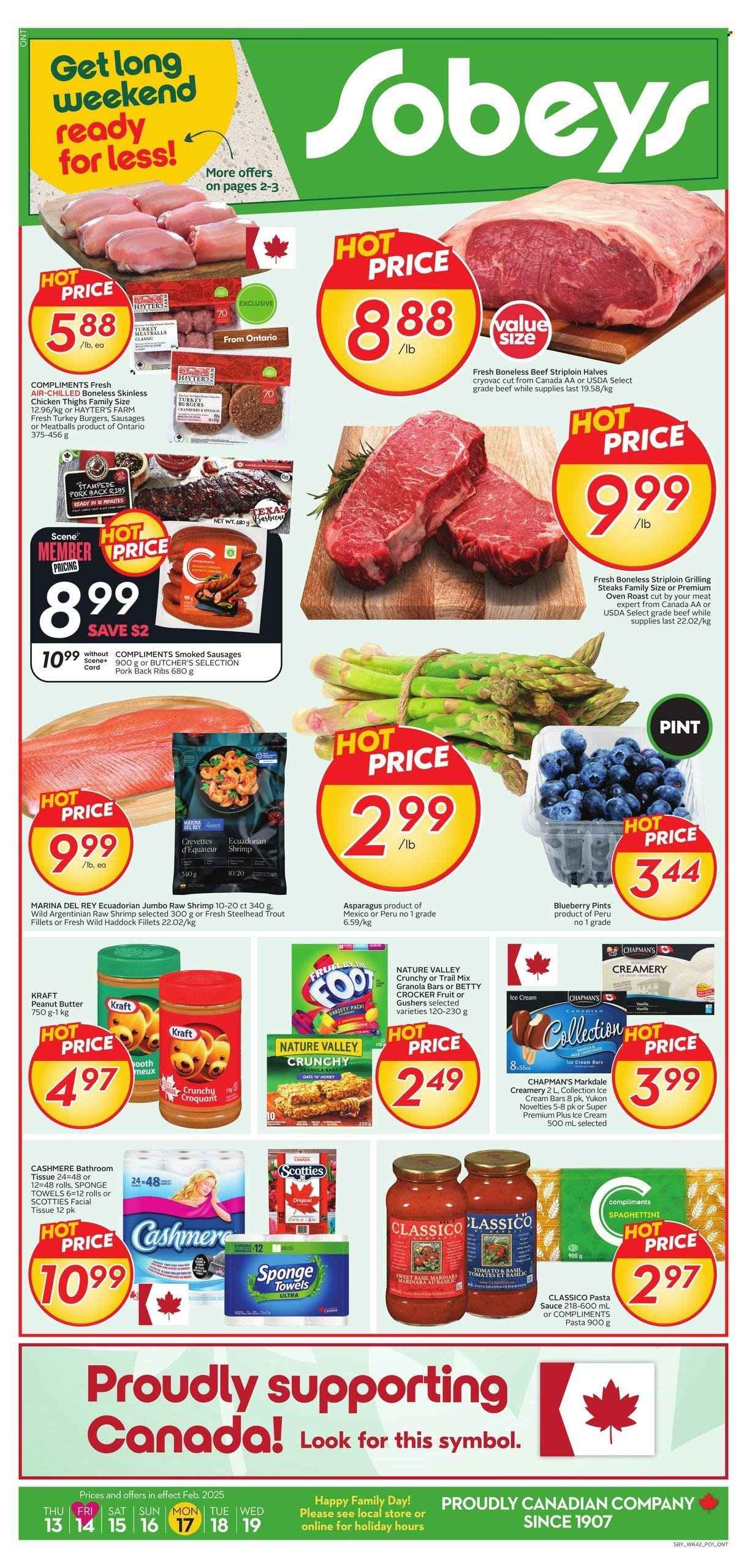 Sobeys flyer - February 13, 2025 - February 19, 2025. Page 1