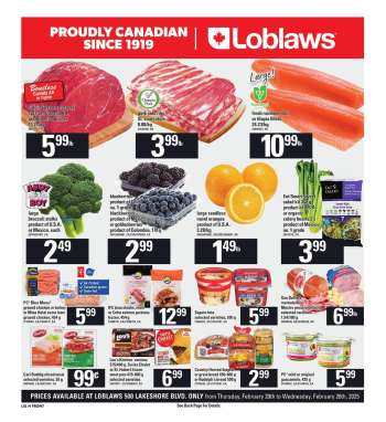 Circulaire Loblaws - 20 Février 2025 - 26 Février 2025.