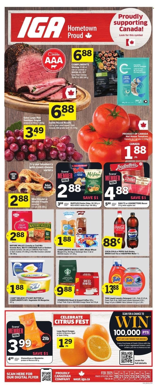 IGA flyer - February 20, 2025 - February 26, 2025. Page 1