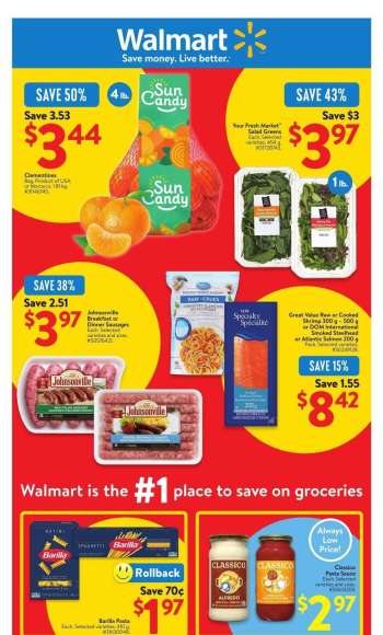 Walmart Flyer - February 20, 2025 - February 26, 2025.