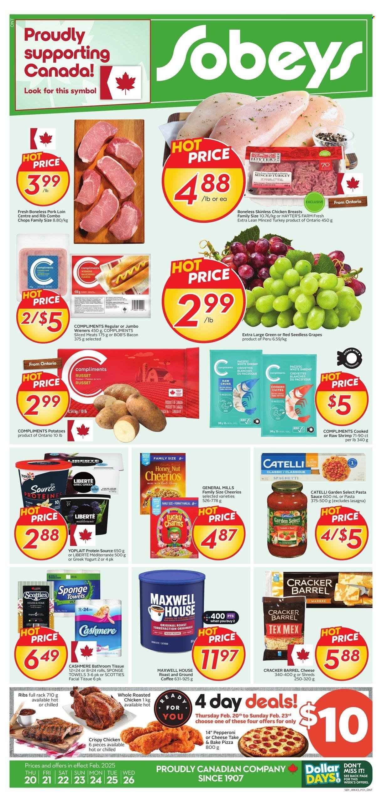 Sobeys flyer - February 20, 2025 - February 26, 2025. Page 1