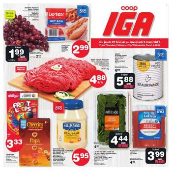 IGA Flyer - February 27, 2025 - March 05, 2025.