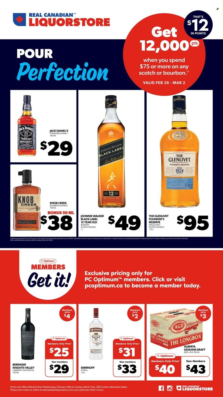 Real Canadian Liquorstore flyer - February 26, 2025 - March 02, 2025. Page 1