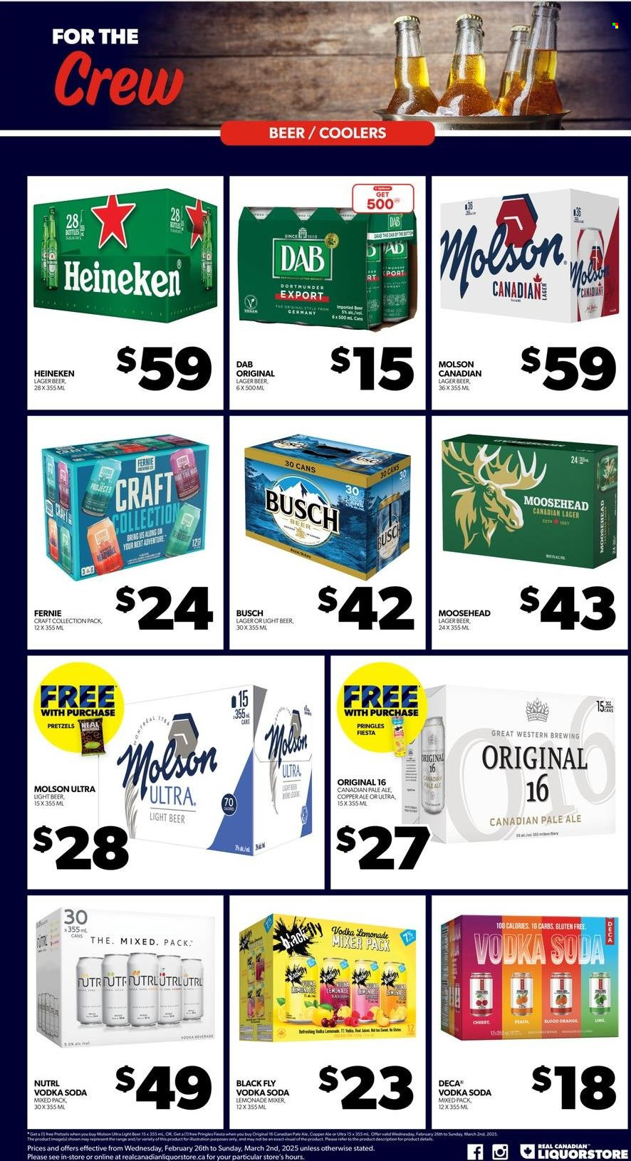 Real Canadian Liquorstore flyer - February 26, 2025 - March 02, 2025. Page 4