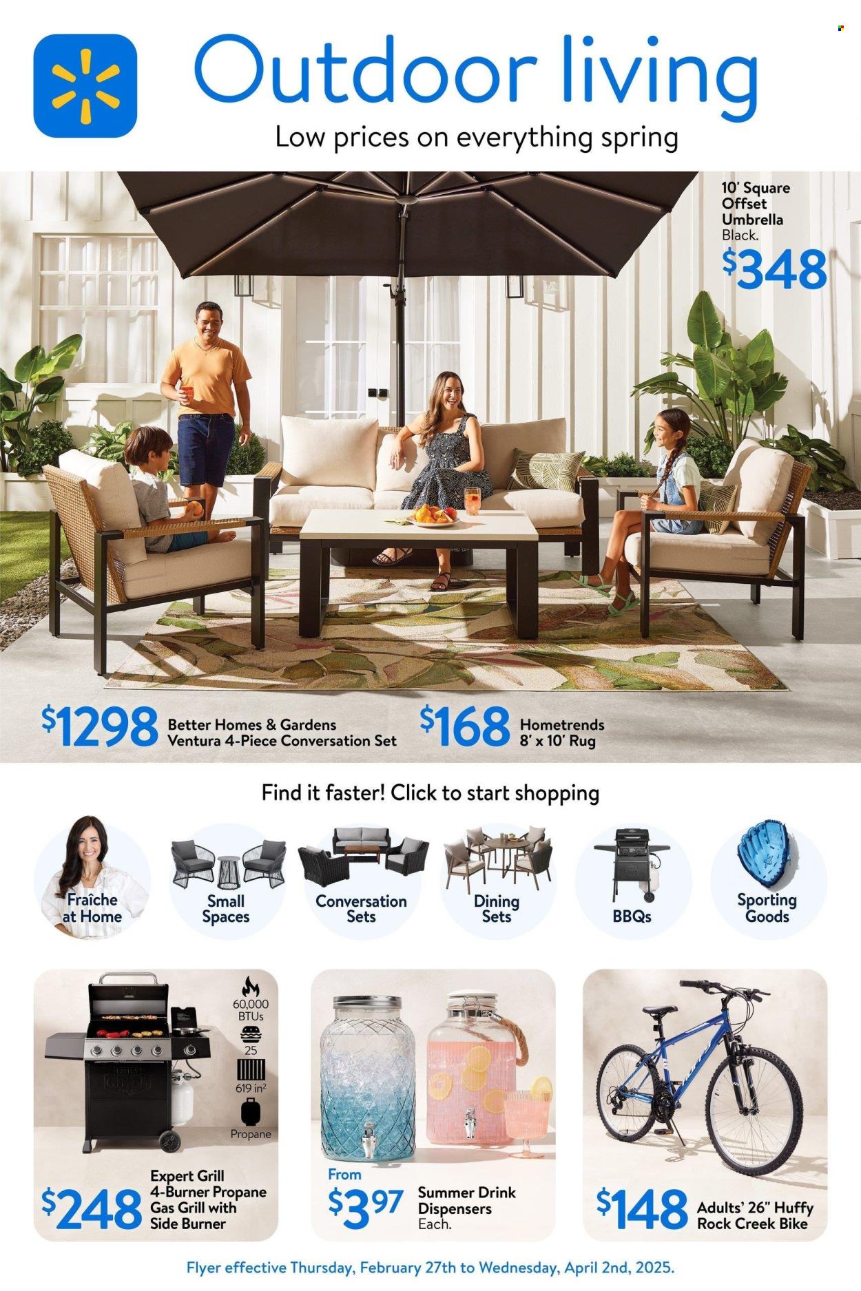 Walmart flyer - February 27, 2025 - April 02, 2025. Page 1