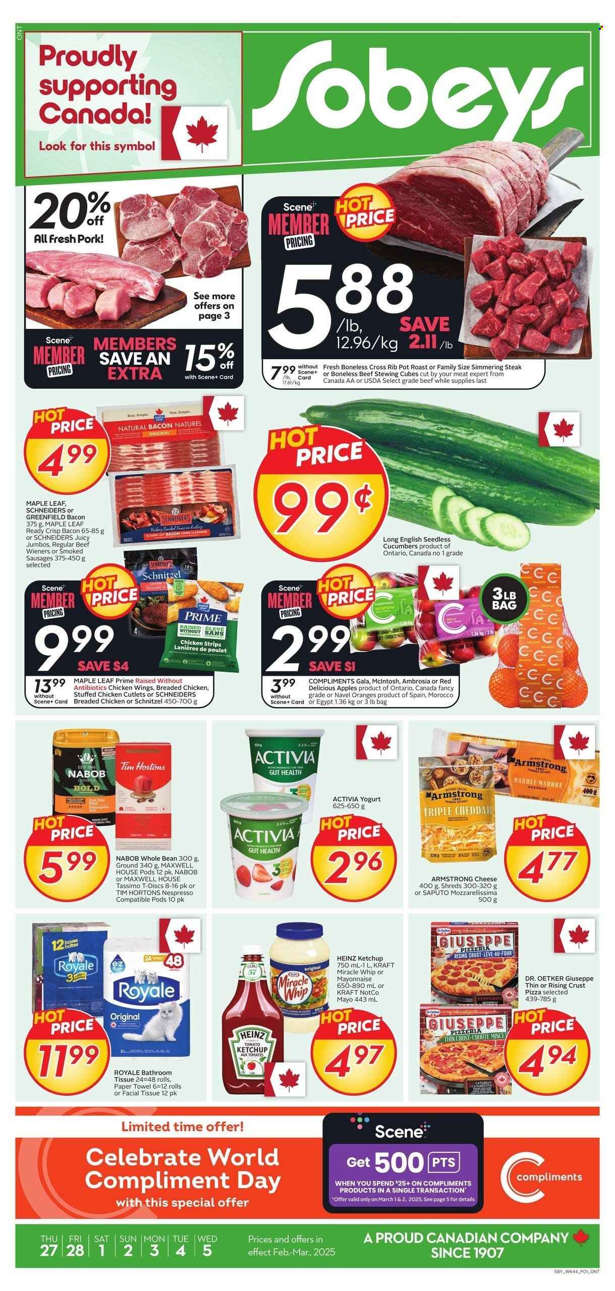 Sobeys flyer - February 27, 2025 - March 05, 2025. Page 1