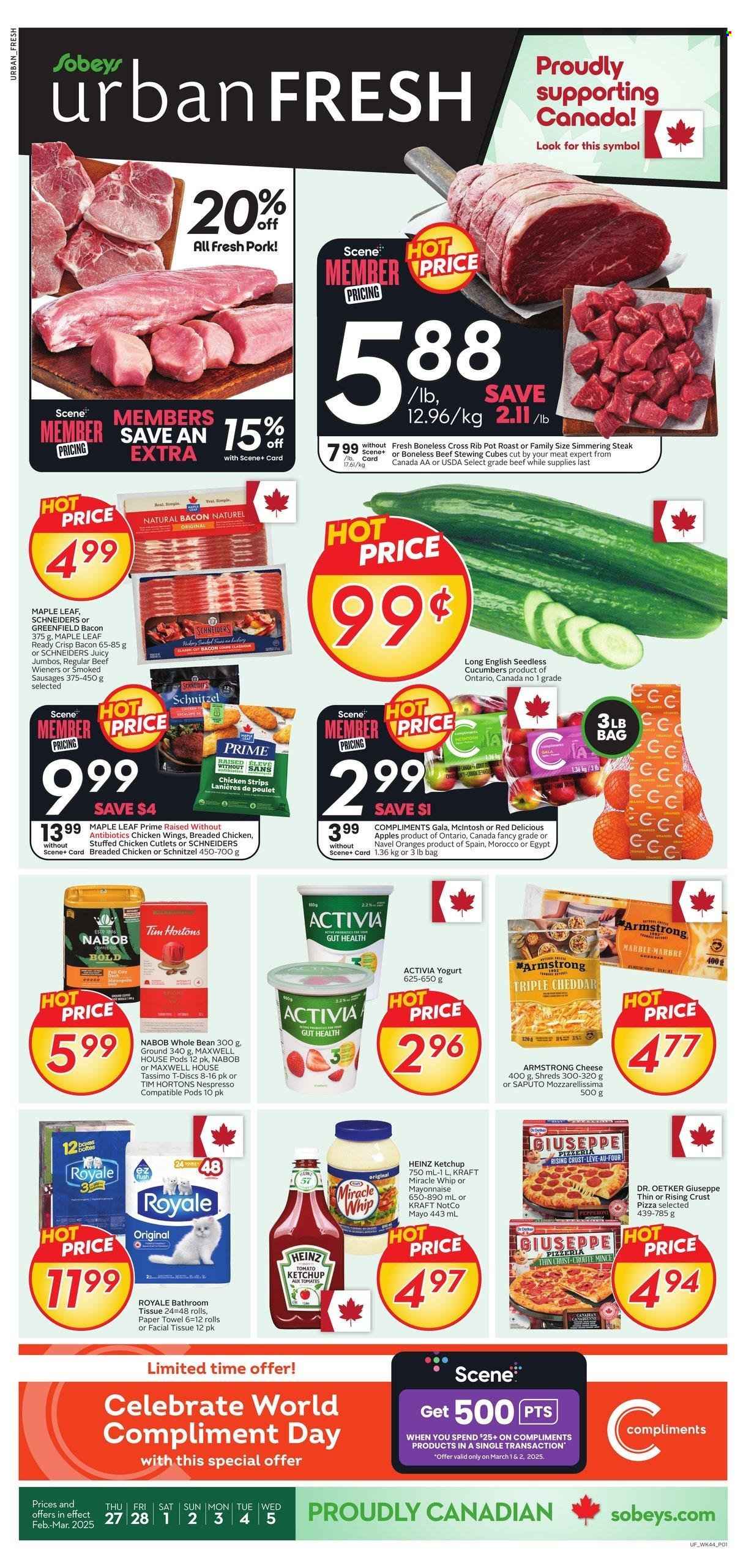 Sobeys Urban Fresh flyer - February 27, 2025 - March 05, 2025. Page 1
