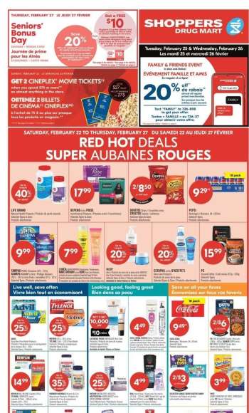 Shoppers Drug Mart Flyer - March 01, 2025 - March 06, 2025.