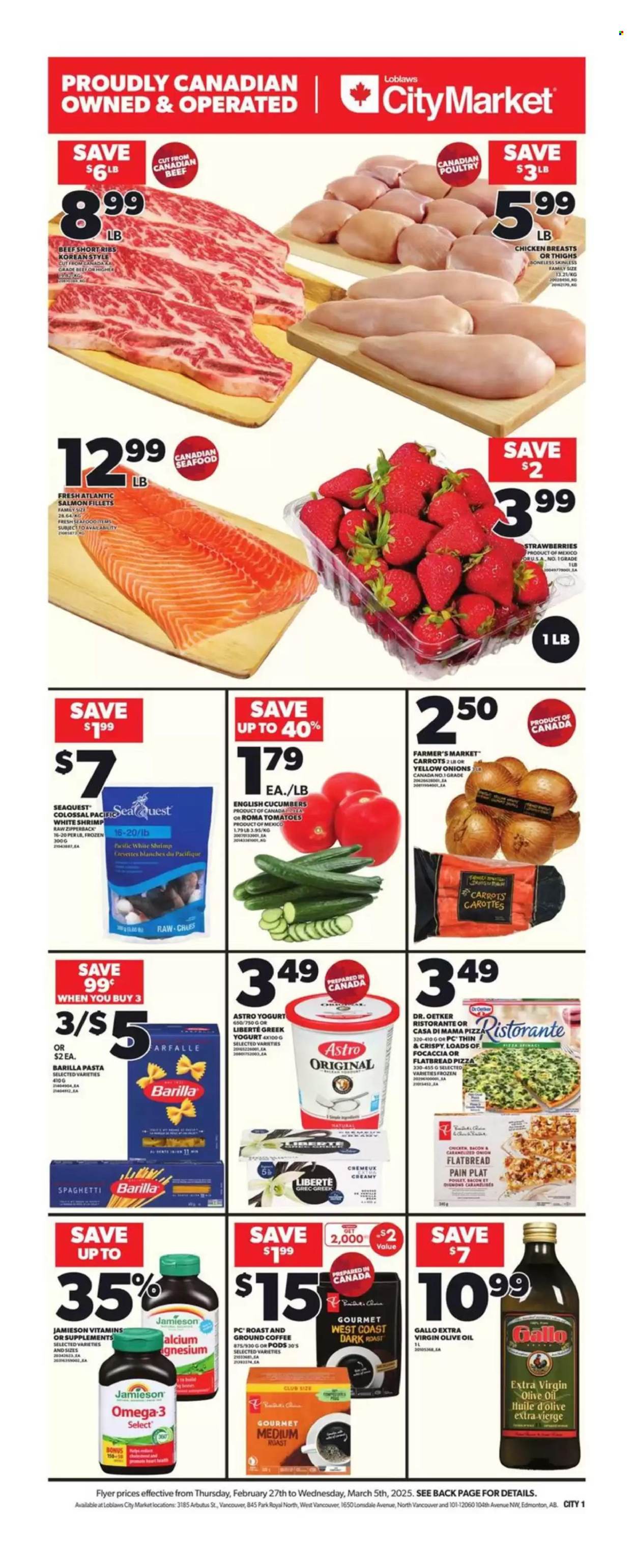 Loblaws flyer - February 27, 2025 - March 05, 2025. Page 1