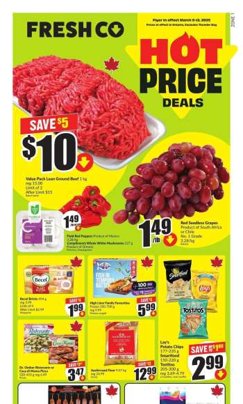 FreshCo. Flyer - March 06, 2025 - March 12, 2025.
