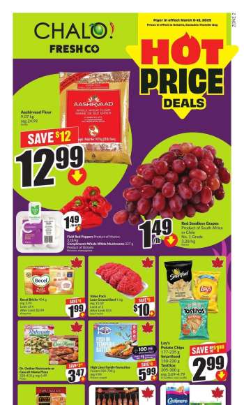 Circulaire FreshCo. - 06 Mars 2025 - 12 Mars 2025.