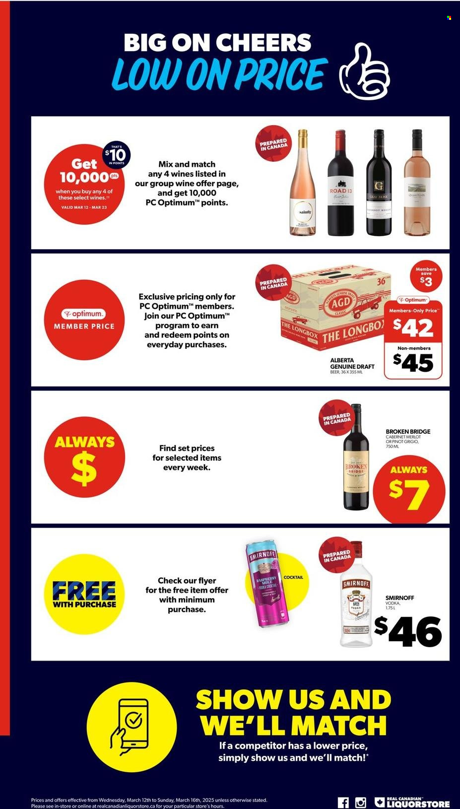 Real Canadian Liquorstore flyer - March 12, 2025 - March 16, 2025. Page 8