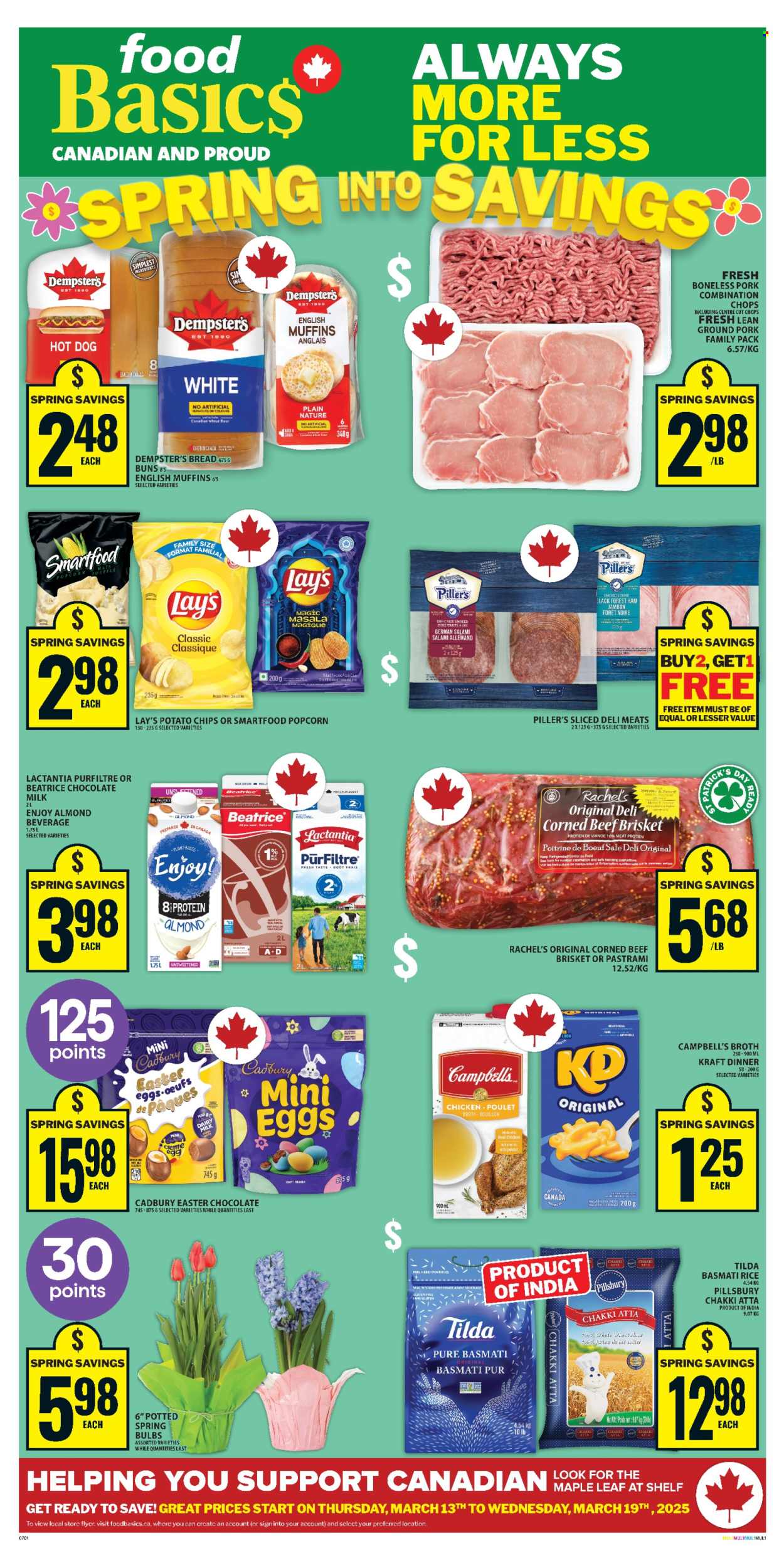 Food Basics flyer - March 13, 2025 - March 19, 2025. Page 1