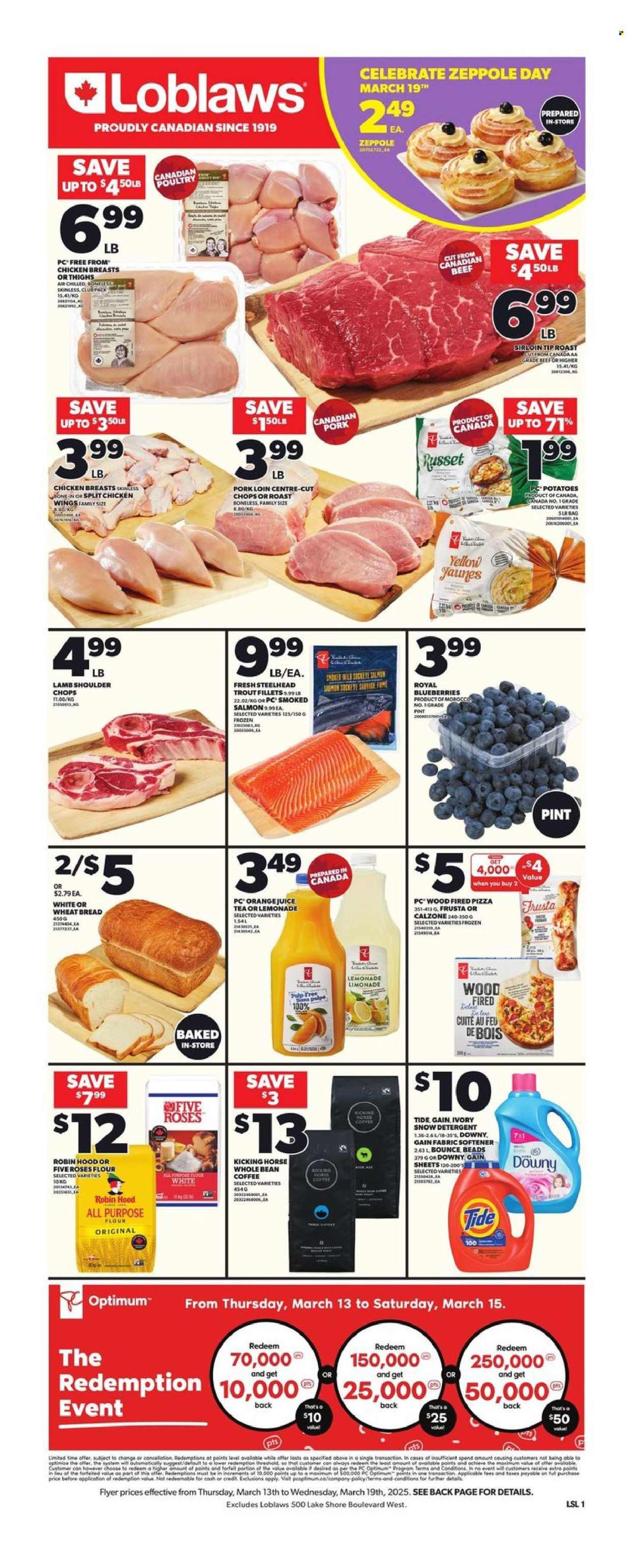 Loblaws flyer - March 13, 2025 - March 19, 2025. Page 1