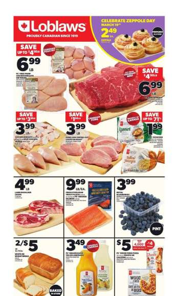 Circulaire Loblaws - 13 Mars 2025 - 19 Mars 2025.