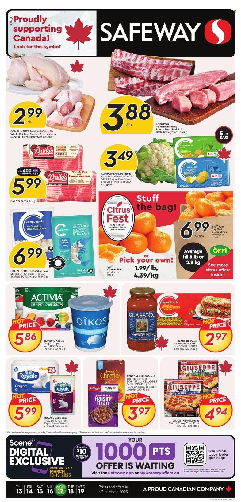 Safeway flyer - March 13, 2025 - March 19, 2025. Page 1