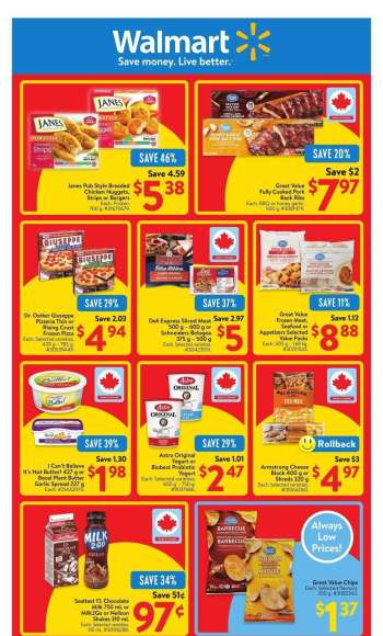 Walmart Flyer - March 13, 2025 - March 19, 2025.