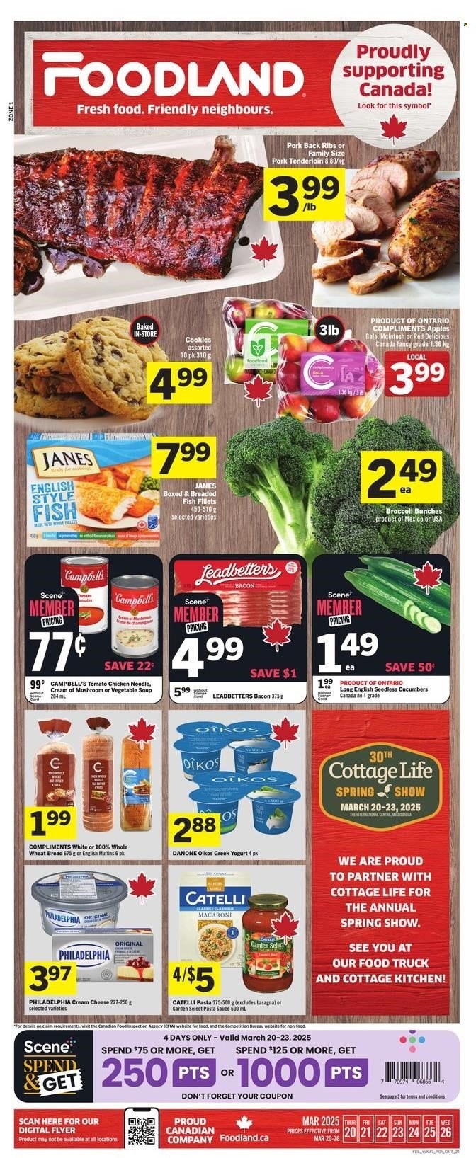 Foodland flyer - March 20, 2025 - March 26, 2025. Page 1