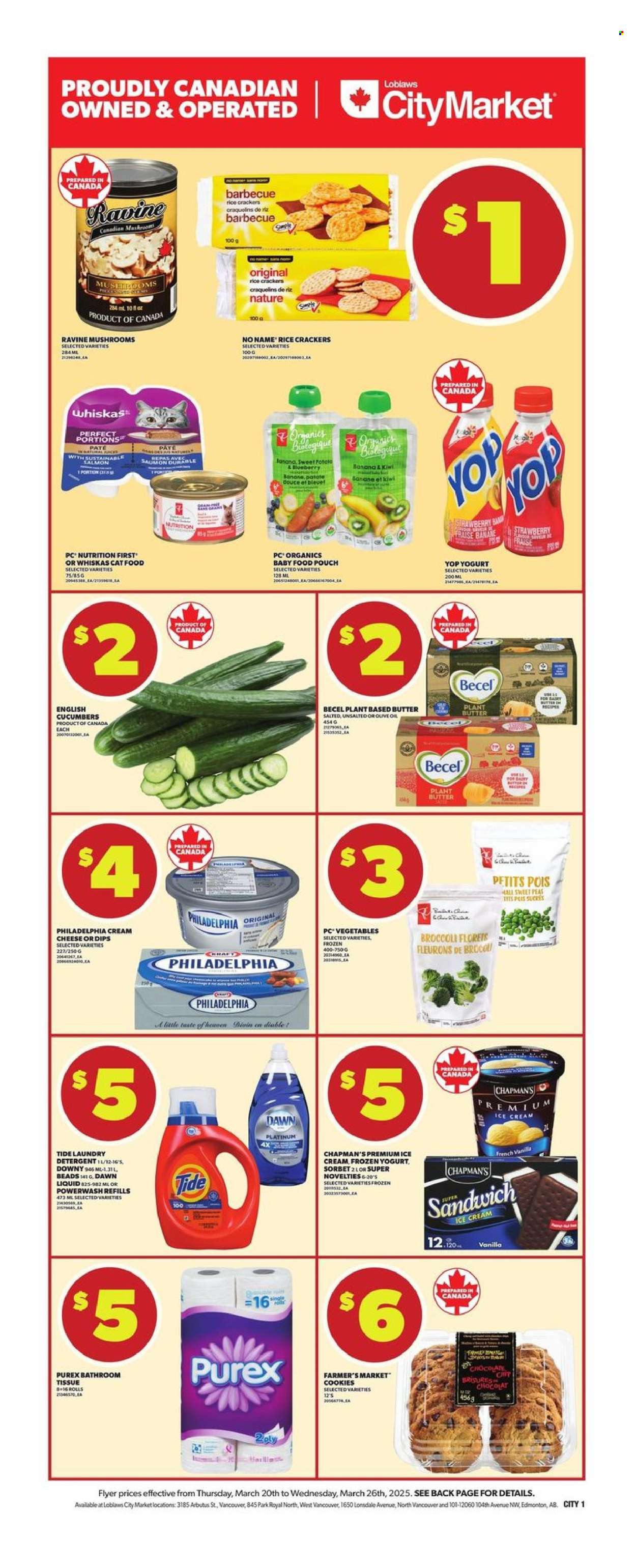 Loblaws flyer - March 20, 2025 - March 26, 2025. Page 1