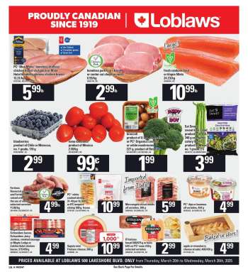 Loblaws Flyer - March 20, 2025 - March 26, 2025.