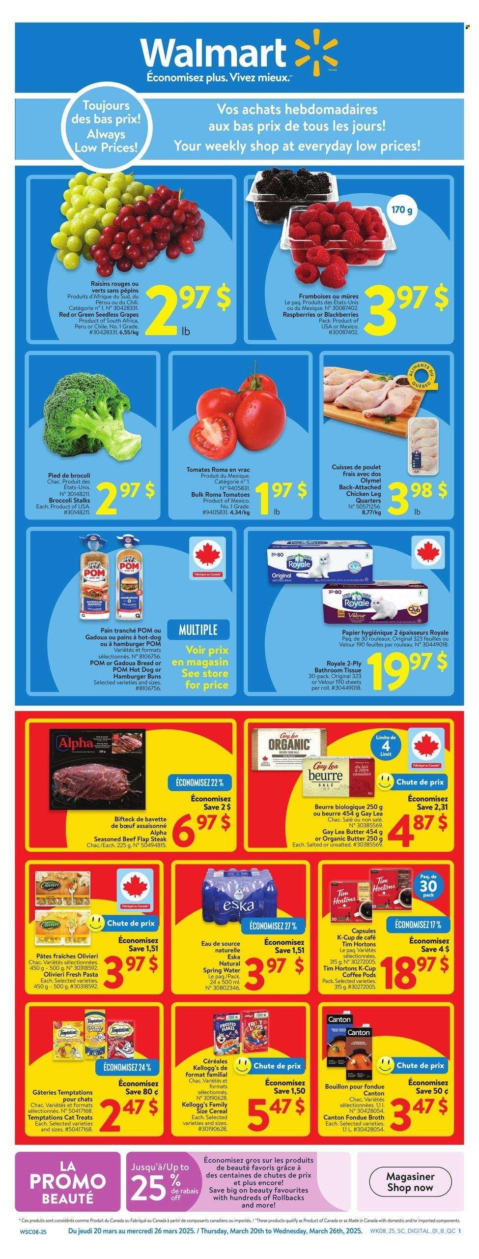 Walmart flyer - March 20, 2025 - March 26, 2025. Page 1