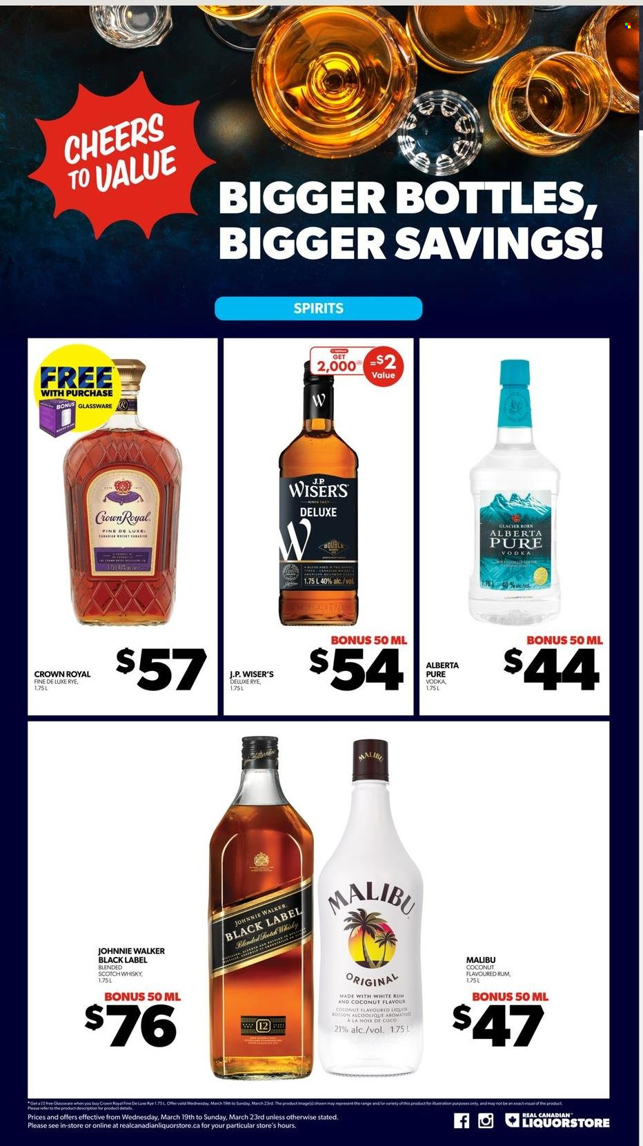 Real Canadian Liquorstore flyer - March 19, 2025 - March 23, 2025. Page 3