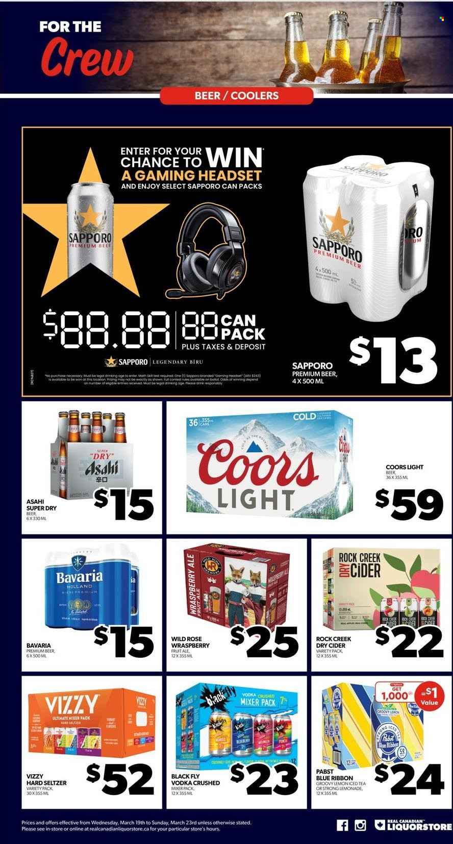 Real Canadian Liquorstore flyer - March 19, 2025 - March 23, 2025. Page 5