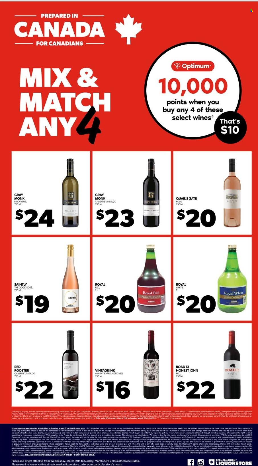 Real Canadian Liquorstore flyer - March 19, 2025 - March 23, 2025. Page 7