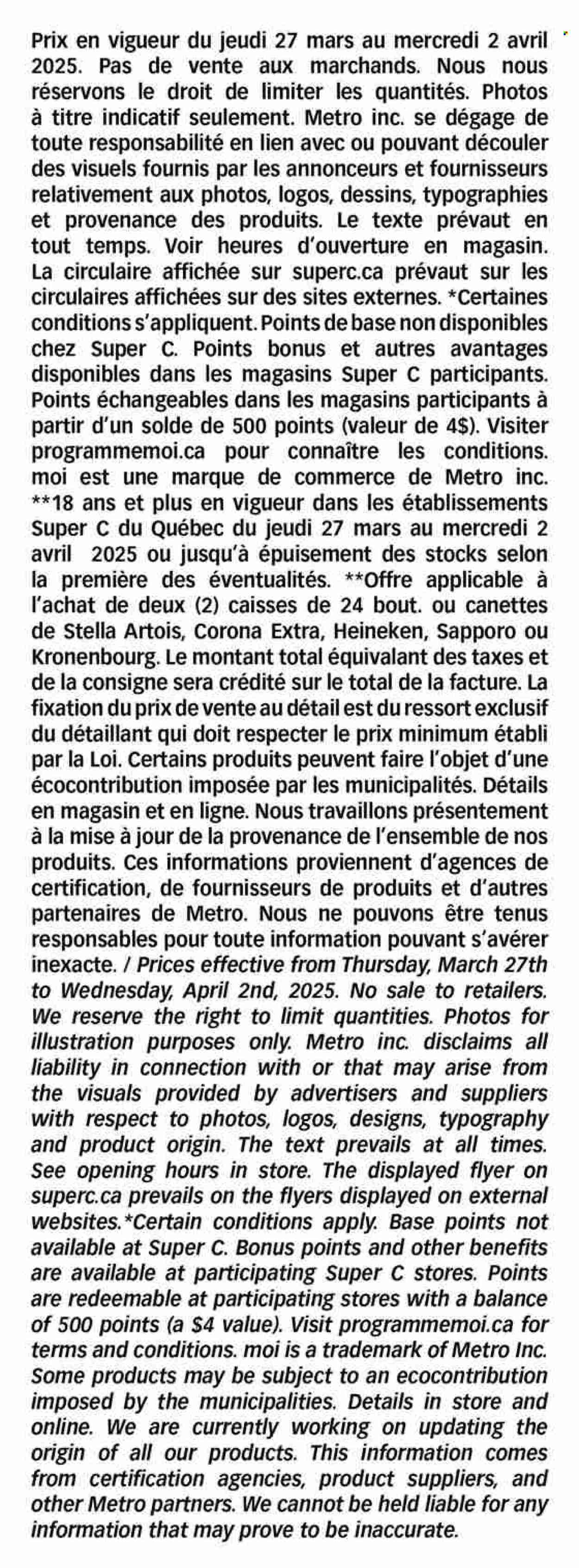 Super C flyer - March 27, 2025 - April 02, 2025. Page 17