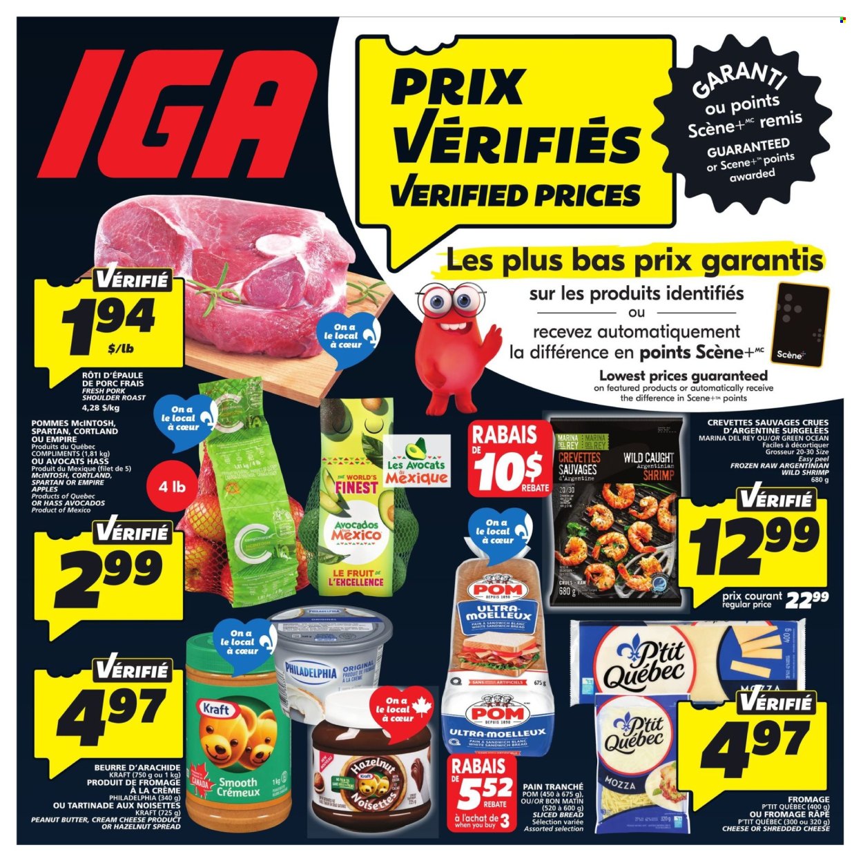 IGA flyer - March 27, 2025 - April 02, 2025. Page 1