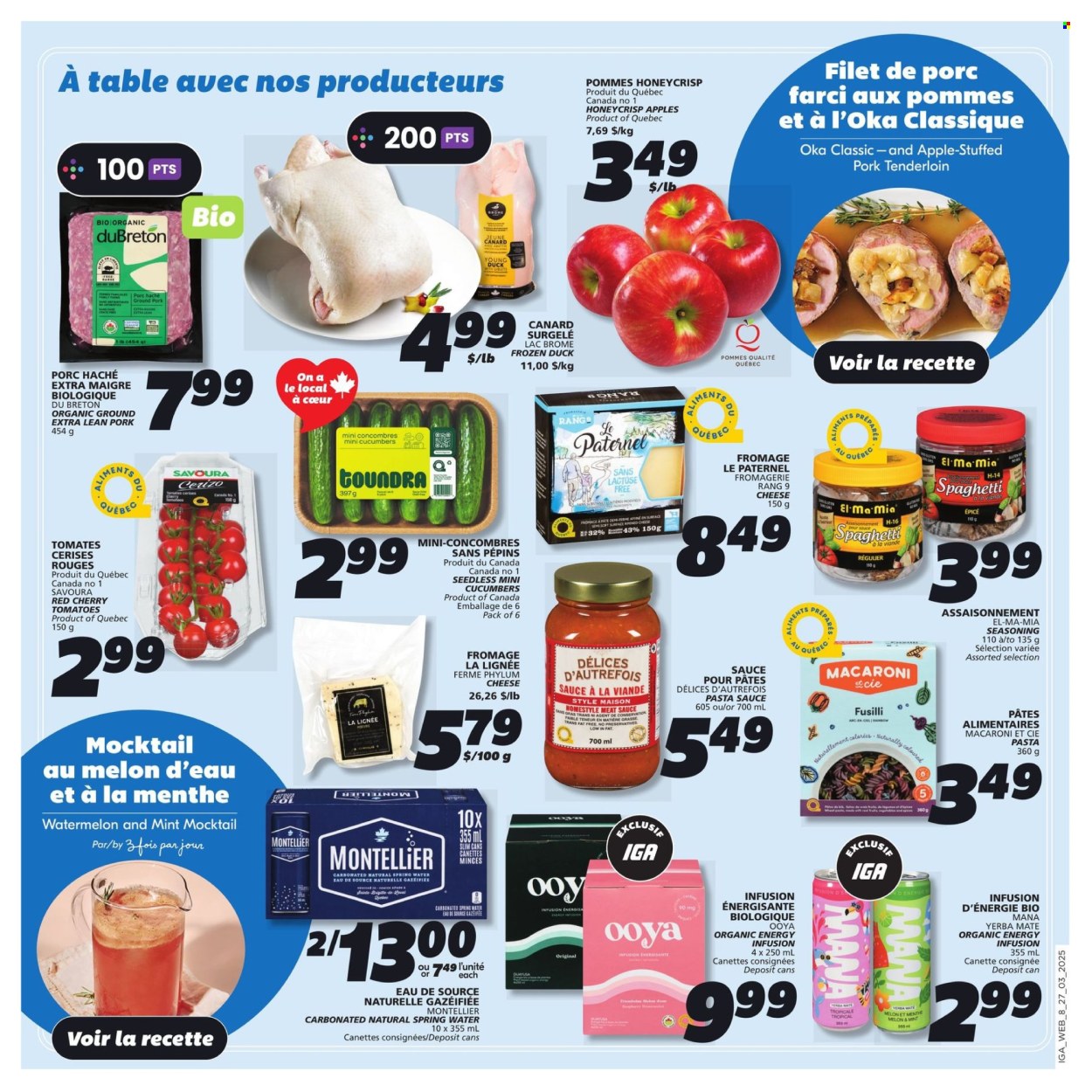 IGA flyer - March 27, 2025 - April 02, 2025. Page 17