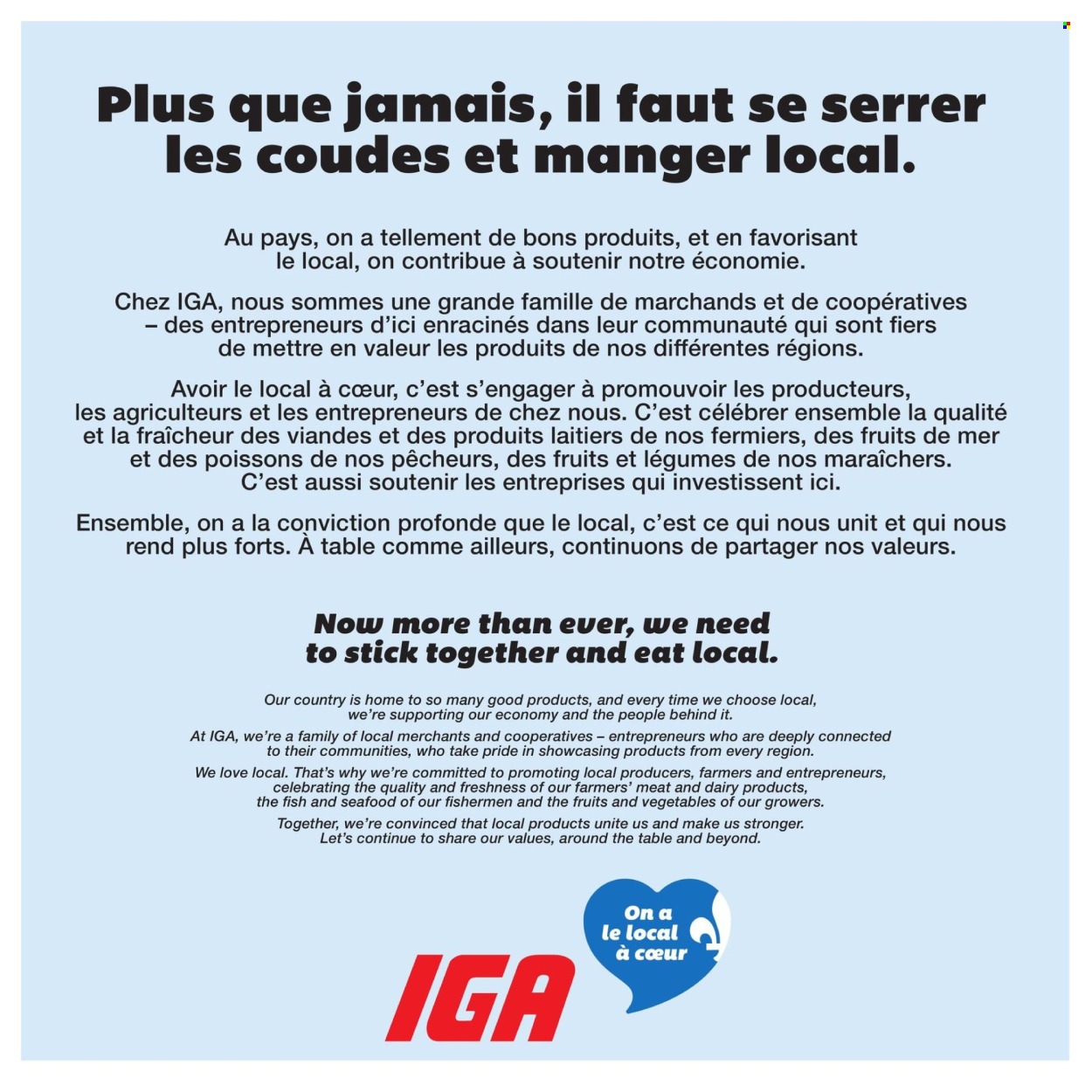 IGA flyer - March 27, 2025 - April 02, 2025. Page 22