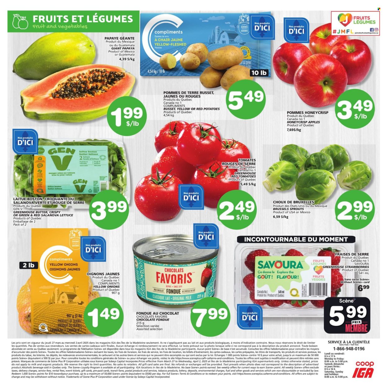 IGA flyer - March 27, 2025 - April 02, 2025. Page 4