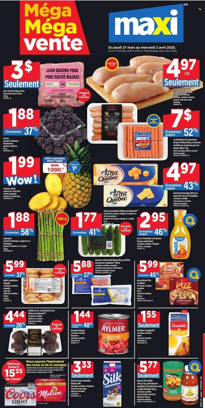 Maxi flyer - March 27, 2025 - April 02, 2025. Page 1