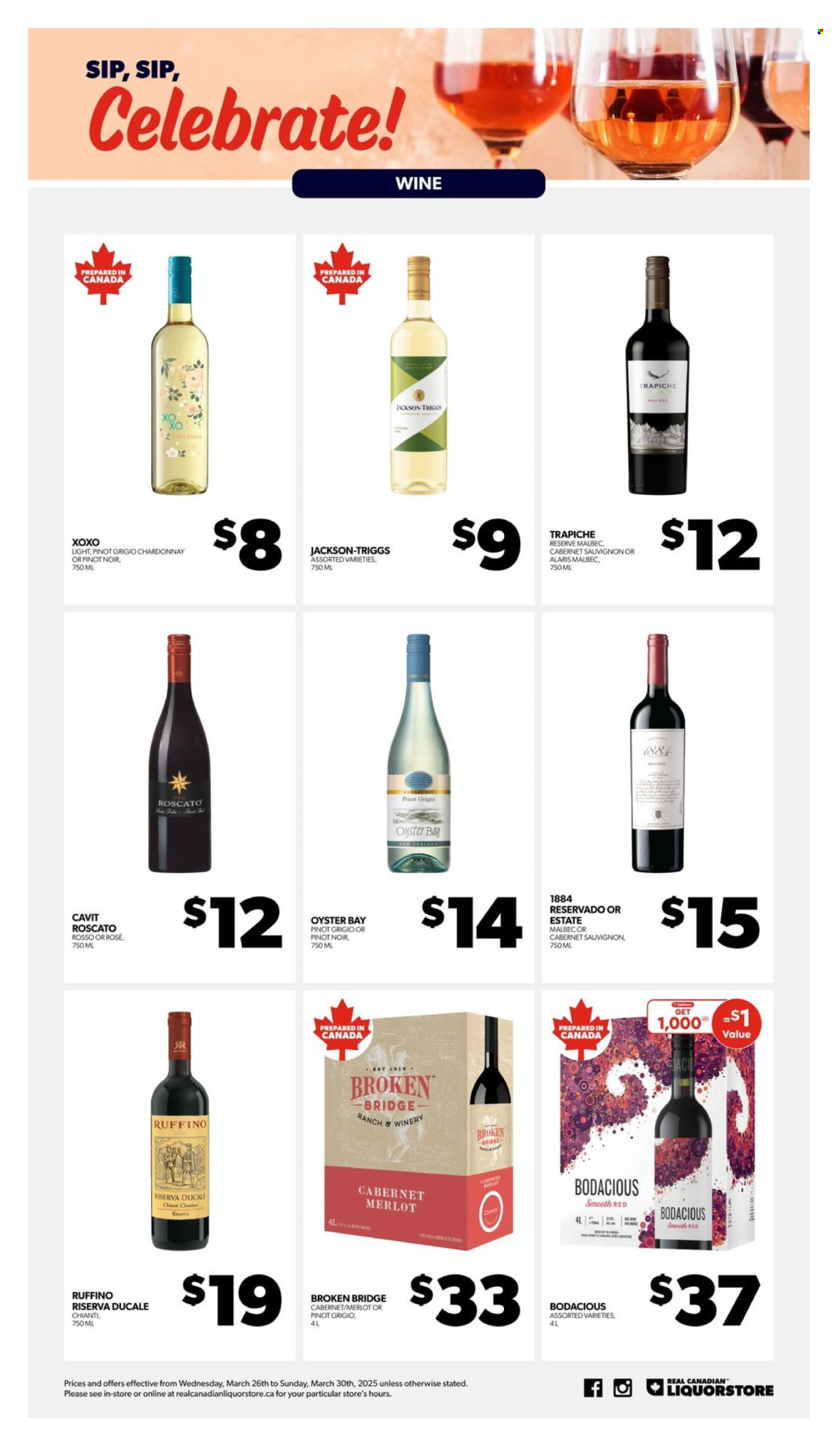 Real Canadian Liquorstore flyer - March 26, 2025 - March 30, 2025. Page 2