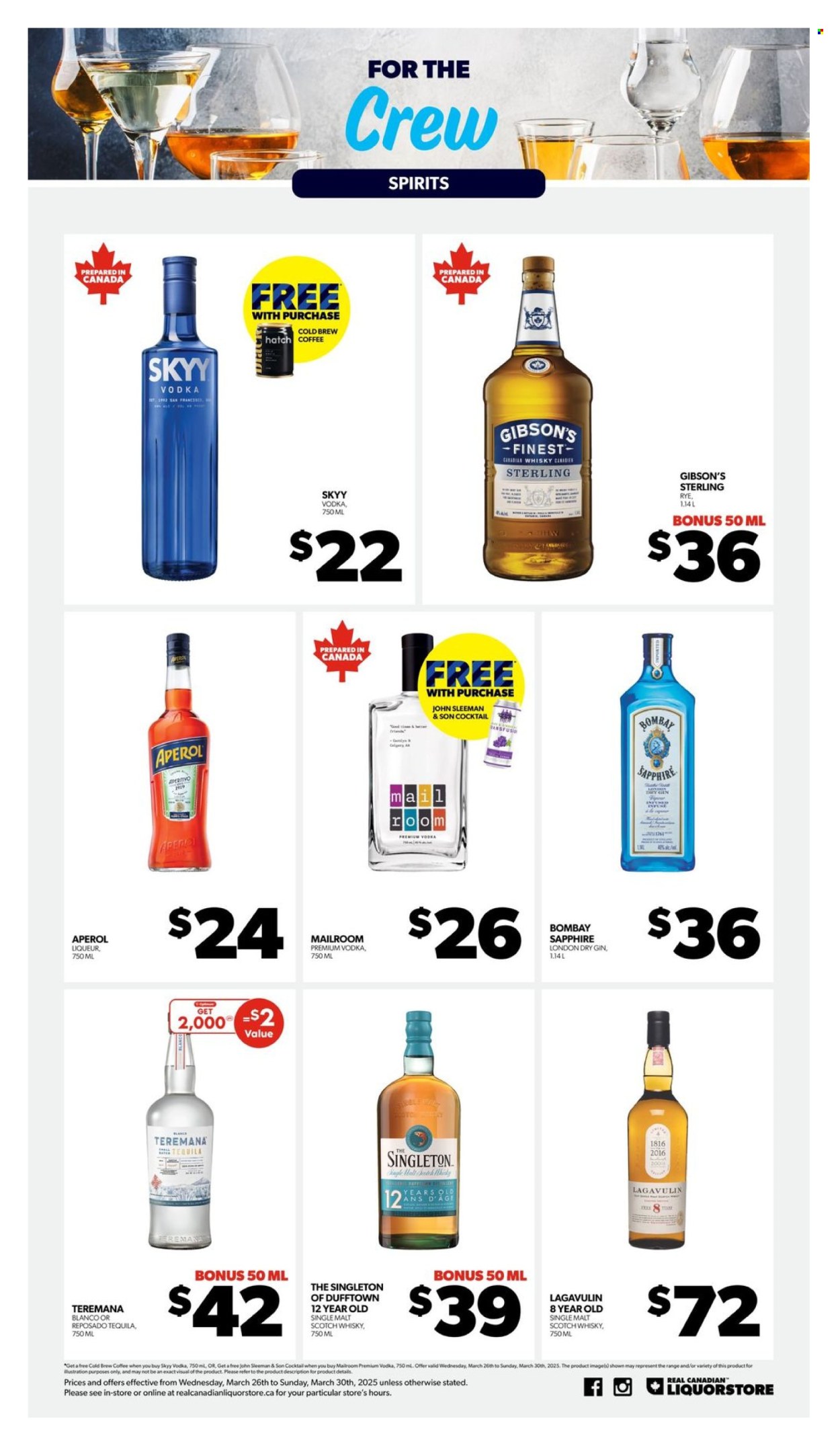 Real Canadian Liquorstore flyer - March 26, 2025 - March 30, 2025. Page 4