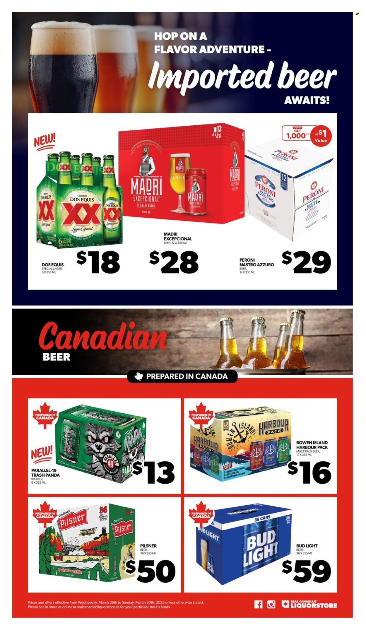Real Canadian Liquorstore flyer - March 26, 2025 - March 30, 2025. Page 5