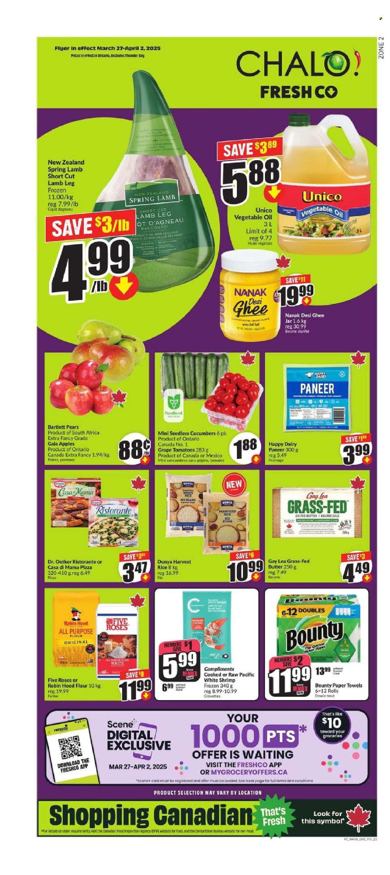 Chalo! FreshCo. flyer - March 27, 2025 - April 02, 2025. Page 1