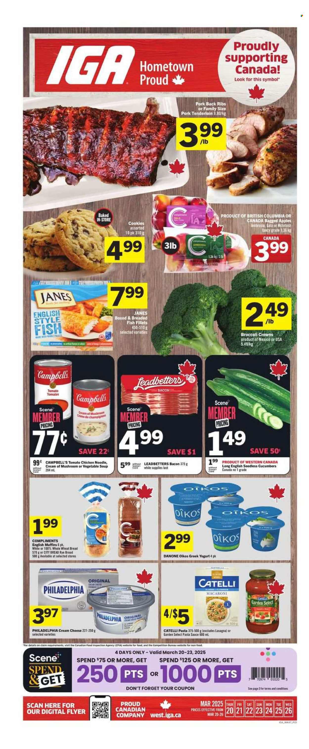 IGA flyer - March 27, 2025 - April 02, 2025. Page 1