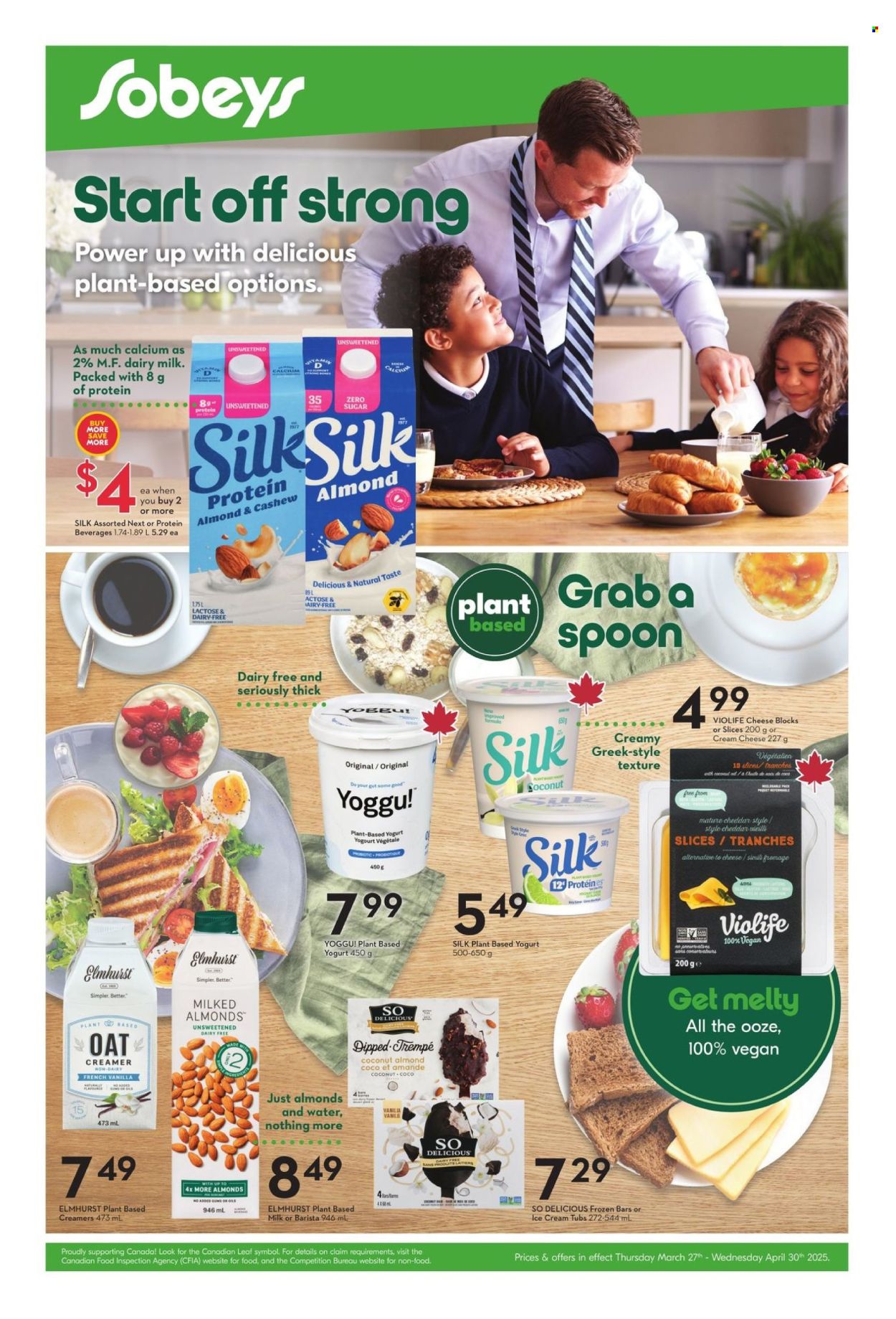 Sobeys flyer - March 27, 2025 - April 30, 2025. Page 1