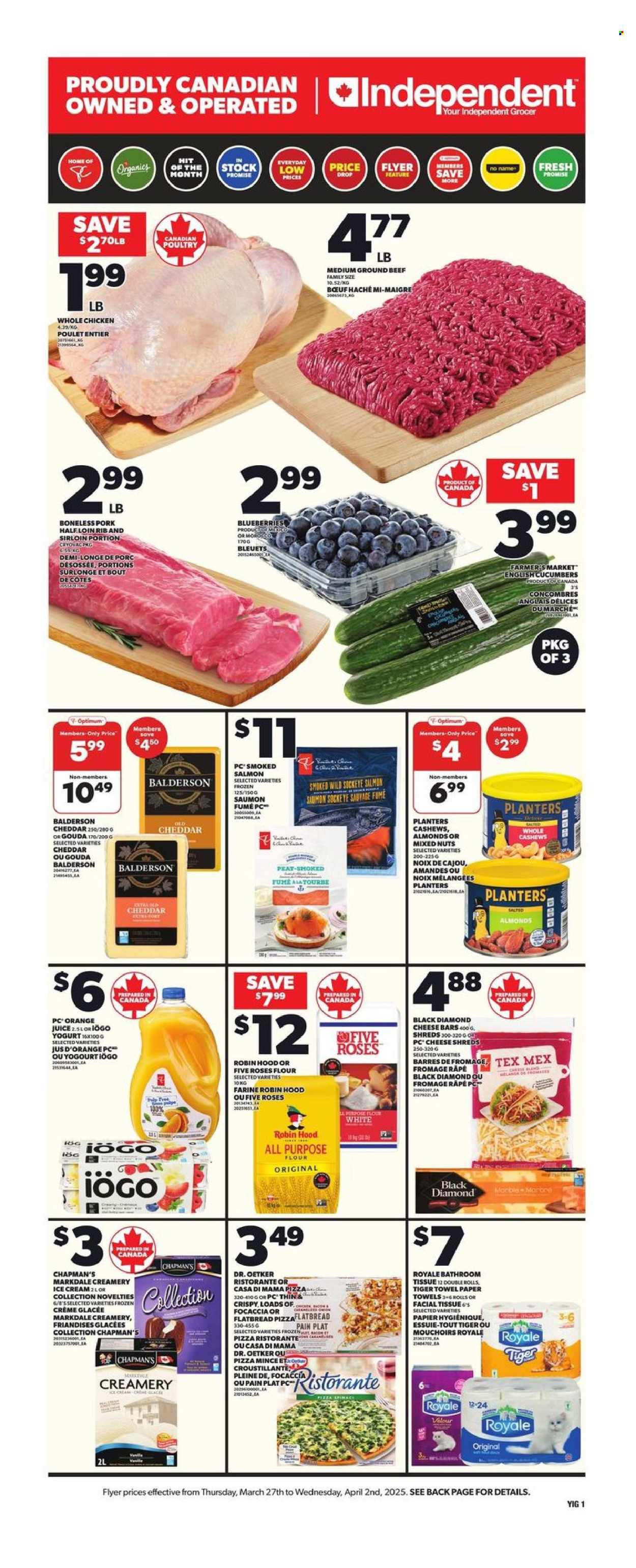 Independent flyer - March 27, 2025 - April 02, 2025. Page 1