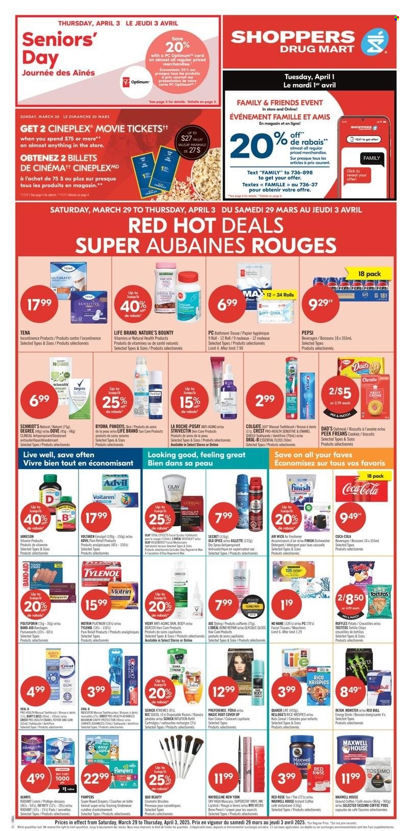 Shoppers Drug Mart flyer - March 29, 2025 - April 03, 2025. Page 1