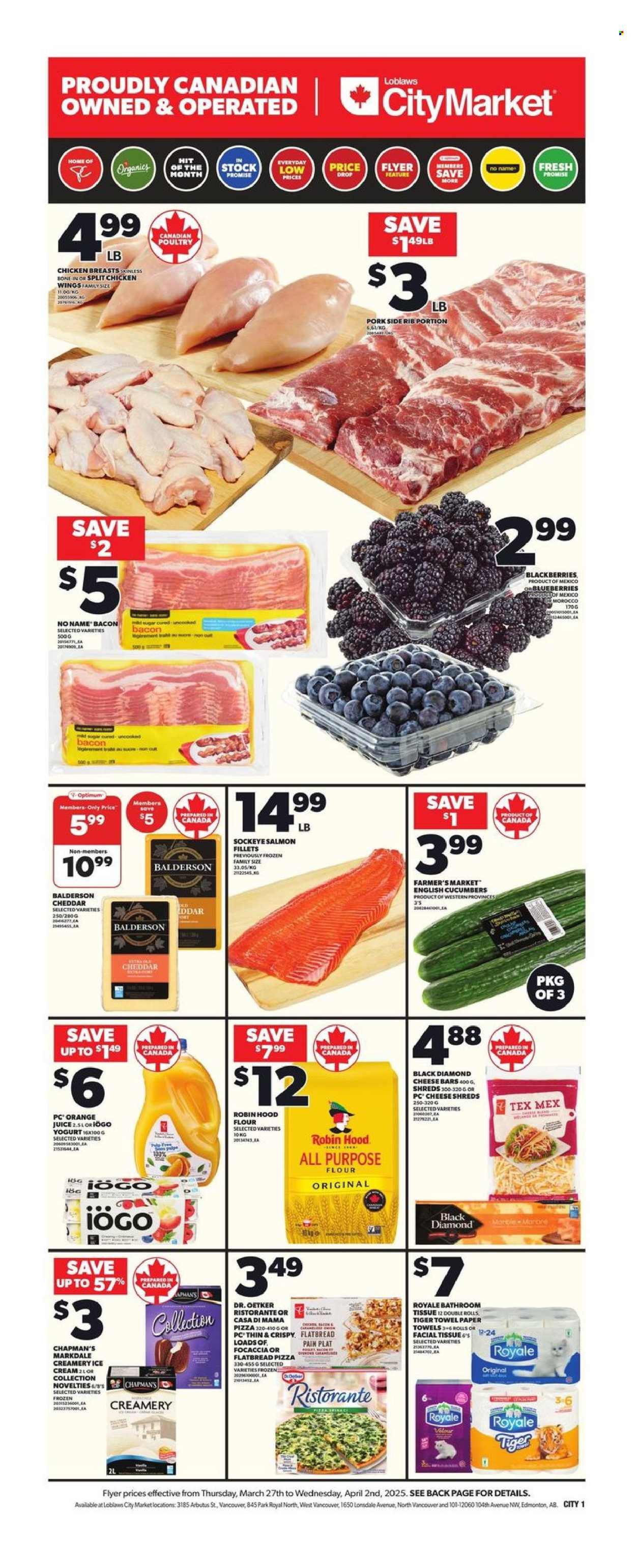 Loblaws flyer - March 27, 2025 - April 02, 2025. Page 1